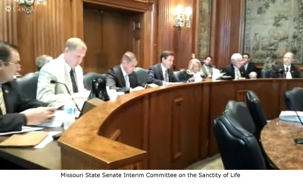 Senate Committe on Sanctity of Human Life