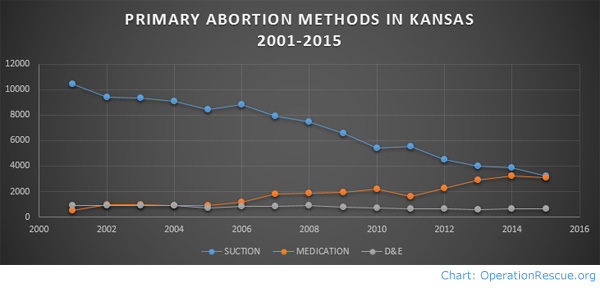 Abortions by Method 2001-2015